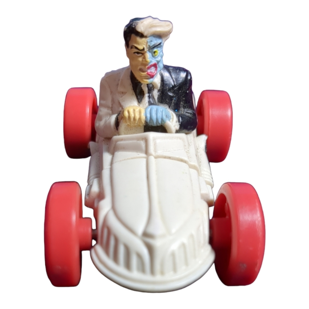 10/$10 Vintage McDonald's 1993 Batman Two Faced Car Happy Meal Toy
